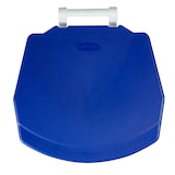 thumbnail of ROSSIGNOL Poubelle mobile 90L à pédale BOOGY blanc/bleu