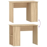thumbnail of vidaXL Schreibtisch Sonoma-Eiche 100x55x75 cm Holzwerkstoff