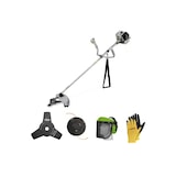 thumbnail of Motorsense mit Verbrennungsmotor 43Cm3 EKO + Gehörschutz + Schutzhandschuhe VITO