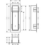thumbnail of HG Toilettenbürstenhalter XtraStoris Roc