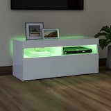 thumbnail of vidaXL TV-Schrank mit LED-Leuchten Weiß 90x35x40 cm
