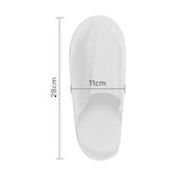 thumbnail of MONOUSO - Chinelo em TST de PP Fechado Branco Sola EVA (1 Par)