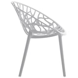 thumbnail of 4er Set stapelbare tuinstoelen Hope licht grijs