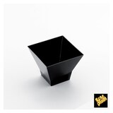 thumbnail of MONOUSO - Mehrweg Fingerfood-Becher aus PS "Pagode"  Schwarz 65ml (500 Stück)