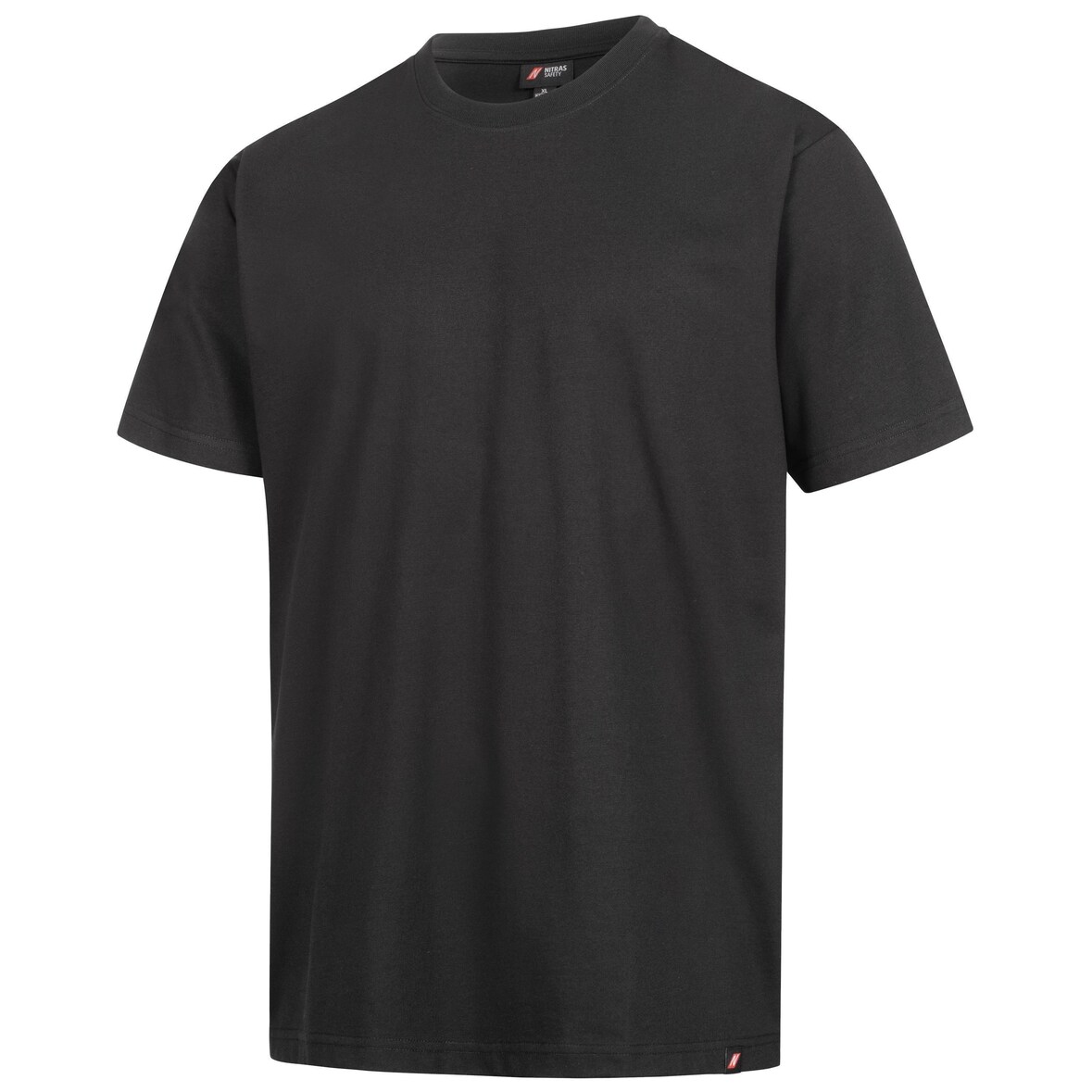 Nitras Motion Tex Plus T-Shirt  | Gr. 5XL | Arbeitsshirt f. Herren | schwarz