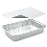 thumbnail of 10x Alu-Servierschale Aluschale Grillschale eckig 2000ml inklusive Deckel