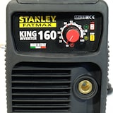 thumbnail of KING 160 MMA inverter lasaggregaat Basic 1,6 tot 4 mm gietijzer roestvrij staal elektroden STANLEY FATMAX