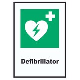 thumbnail of Defibrillator A5 (148x210mm) Schild