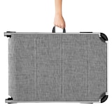 thumbnail of tectake Espreguiçadeira Lorella acolchoada, dobrável  Cinzento Jaspeado