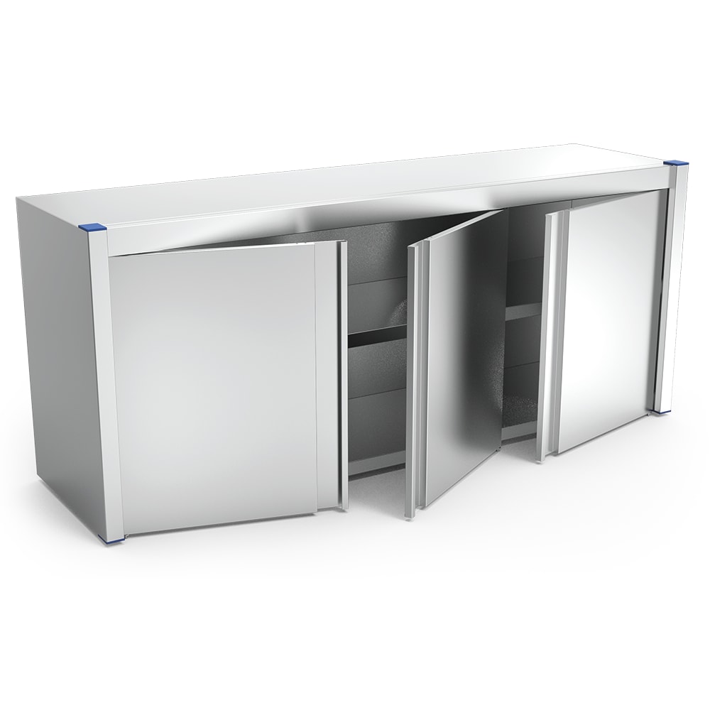 MOBINOX-Armario inox de puertas abatibles 1575x340x660 mm