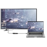 thumbnail of Renkforce USB-C™ Adapter [1x USB-C™ Stecker - 1x DisplayPort Buchse] z.B. für Surface und weitere