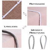 thumbnail of 2m Flach CAT6 LAN Kabel Schwarz – High-Speed Ethernet Netzwerkkabel, Gigabit, RJ45 Patchkabel, Ultra Slim für Router, PC & Smart TV