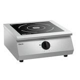 thumbnail of Plaque inox induction vitrocéramique lisse, à poser, 8000 W, 400 V - TRI