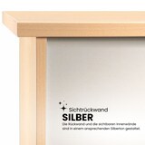 thumbnail of bümö Regal-Sideboard grau, Büro Standregal & Kommode für 2 Ordnerreihen - Bücherregal klein 166 cm breit, Aktenregal für Ordner & Bücher, kleines