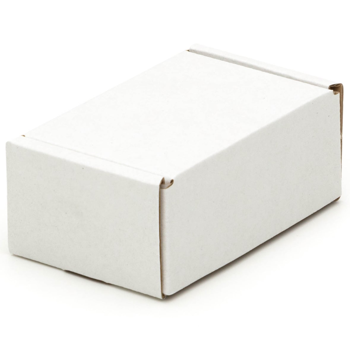 1200 Visitenkartenkartons 90 x 60 x 40 mm Kartons Wellpappe Versandkartons weiß