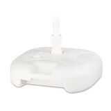 thumbnail of Relaxdays Sonnenschirmständer Kunststoff, befüllbar mit Wasser, Sand, Stockgrößen 25-32mm, 43x43 cm,hell-grau