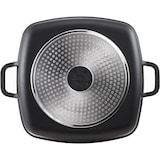 thumbnail of Kopf Bräter Santorin (Aluguss, 3,8 Liter, inkl. Glasdeckel mit Aromaknopf, Induktion) schwarz