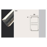 thumbnail of Paulmann LED Strip Profil Duo Diffusor Satin 70269