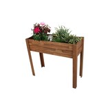 thumbnail of Hochbeet Pflanzkübel Blumenkasten Pflanzkiste Kräuterbeet Holz mit Vlies-Einlage