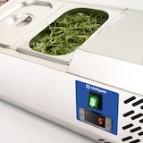 thumbnail of STARLINE Kühlaufsatzvitrine, 7x GN 1/3, Edelstahl 1600x395x400 mm (BxTxH)