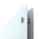 thumbnail of Showdown Glasboard - 90x60cm - Magnetisch - Weiß - Mit Stiftablage