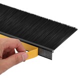 thumbnail of vidaXL Zelfklevende Deurborstels 6 pcs Zwart 100 cm Aluminium Legering