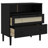 thumbnail of Helloshop26 - Buffet Sideboard Kommode Kleiderschrank Aufbewahrungsmöbel Organizer für Küche Wohnzimmer Lounge Rattanoptik 80 x 40 02_0036239