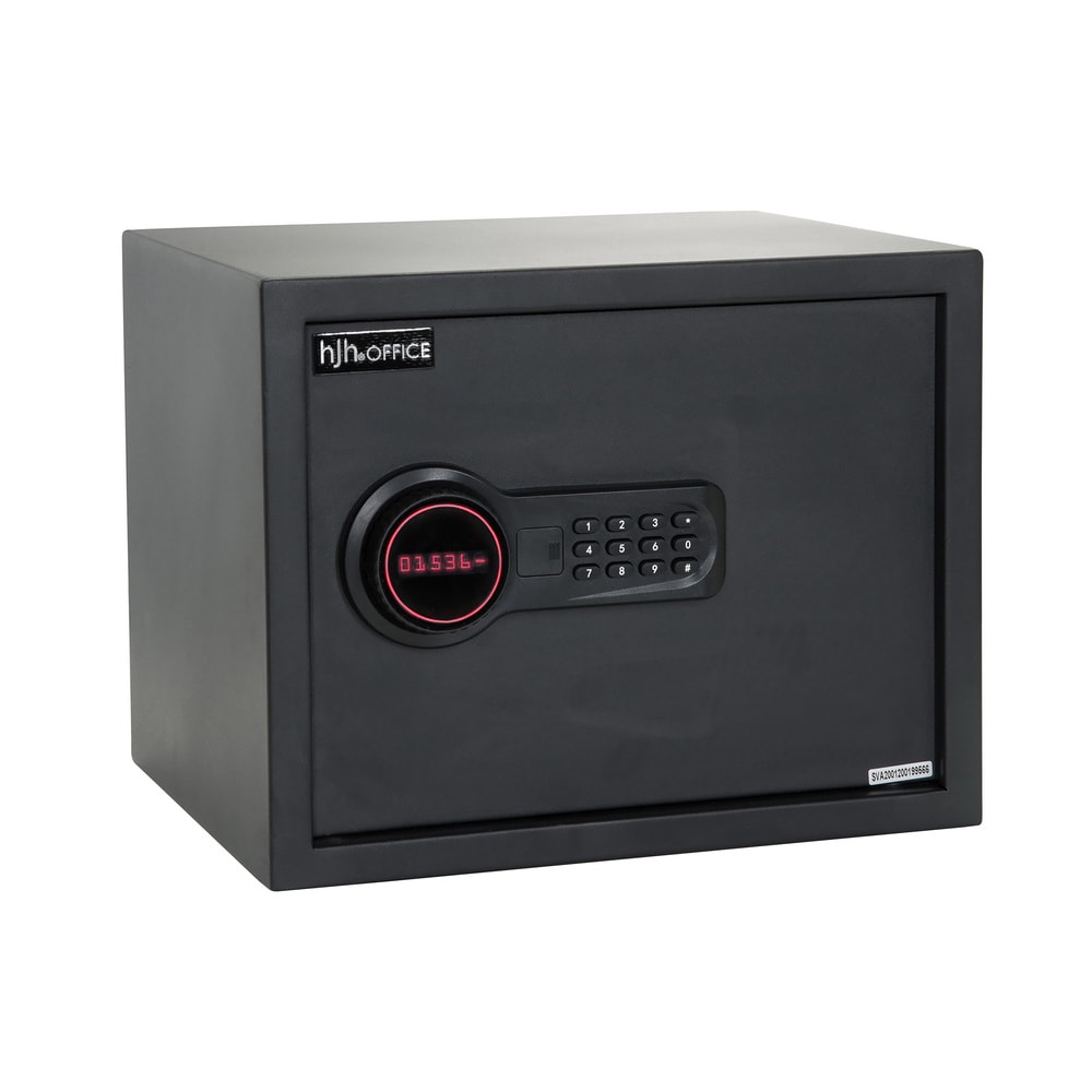 Safe / Tresor SAFE COMPACT 27l mit LCD Display schwarz hjh OFFICE