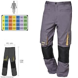 thumbnail of WOLFPACK - Pantalon de Trabajo Gris/Amarillo Largo Talla 42/44 M