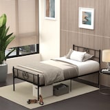 thumbnail of HOMCOM Estrutura de Cama Individual com Cabeceira com Forma de Coração 95x196x10