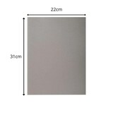 thumbnail of Exacompta - Réf. 800009E - Paquet de 100 sous-chemises ROCK''S 80 g/m2 - dim 22 x 31 cm pour A4 - couleur gris