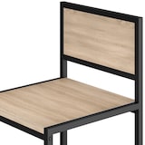 thumbnail of tectake Juego de comedor MILTON  Madera Industrial Clara, Roble Sonoma