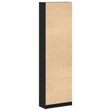 thumbnail of vidaXL Kleiderschrank Schwarz-Eiche 55x25x189 cm Holzwerkstoff