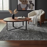 thumbnail of Teppich Wohnzimmer Einfarbig Pflegeleicht Waschbar Schlafzimmer OEKO-TEX Grau 80x150 cm Schadstoffgeprüft – TITLIS von Kadima Design