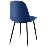 thumbnail of 4er Set Stühle Giverny blau/Stoff