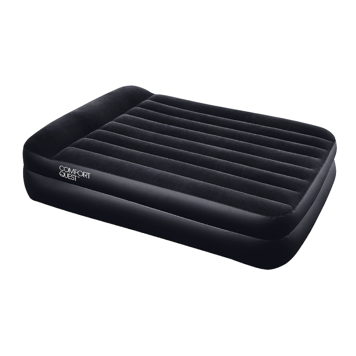 Bestway Luftbett Premium + Queen Size, mit eingebauter Pumpe,  203 x 152 x 46 cm, schwarz