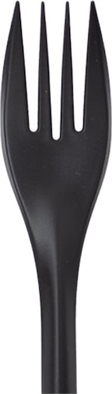 thumbnail of MONOUSO - Forchetta Riutilizzabile in PP Nera 17,5cm (25 Pezzi)