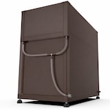 thumbnail of Armoire de rangement extérieur avec jardinière – Acier galvanisé marron