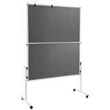 thumbnail of Legamaster ECONOMY Moderationswand klappbar 150x120cm grau