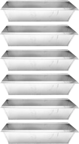 thumbnail of Pflanzkasten für Europaletten 1-6 Stück verzinkt schwarz Balkon Blumenkasten Silber