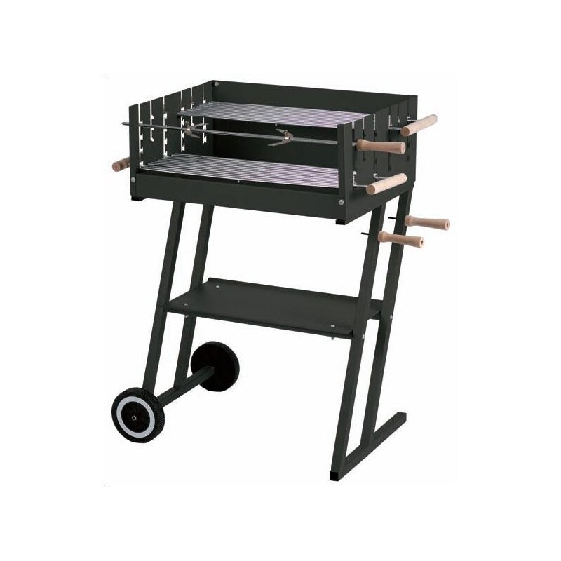 Barbecue steak house in acciaio per casa campeggio