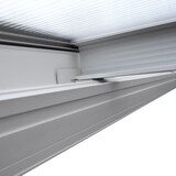 thumbnail of Terrassenüberdachung Sky Guard Aluminium 557 cm als Bausatz Sichtschienen und Hohlkammerplatten Weiß