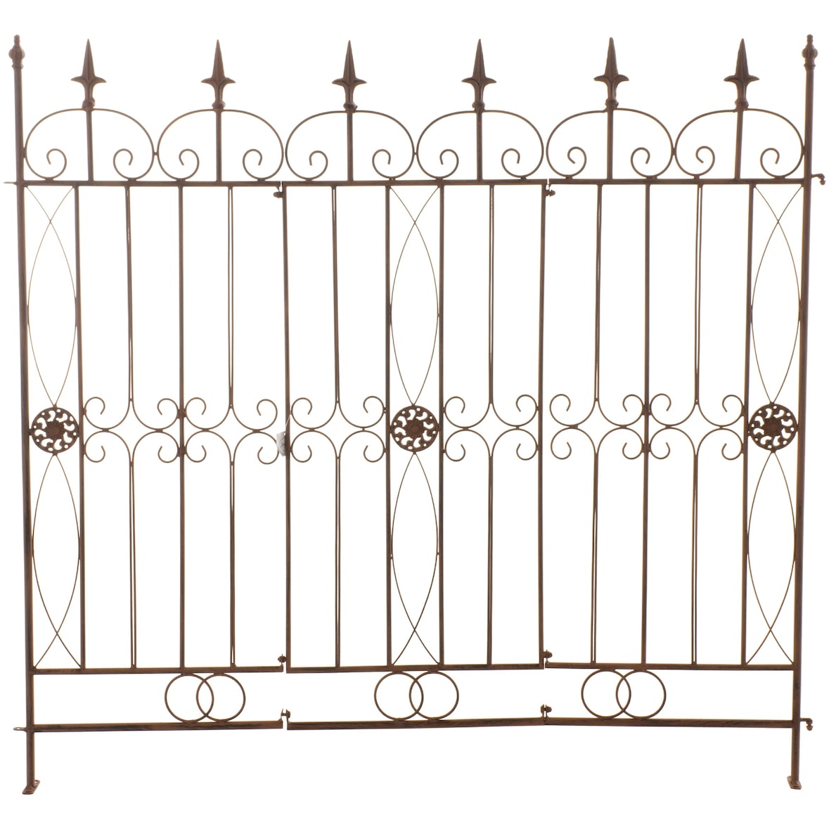 Tuinhek Mangold antiek bruin