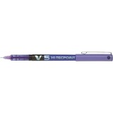 thumbnail of Roller encre liquide Hi-Tecpoint V5, pointe fine, encre bleue