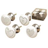 thumbnail of Möbelgriff Hearts 4 tlg  H.6,5 cm Keramik