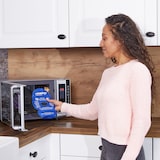 thumbnail of Relaxdays Kühlpads Knie, 4er Set, Kalt Warm Kompressen, wiederverwendbar, Gel Kühlbandage mit Klettverschluss, blau