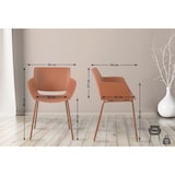 thumbnail of Lot de 2 chaises Alpena Terre cuite