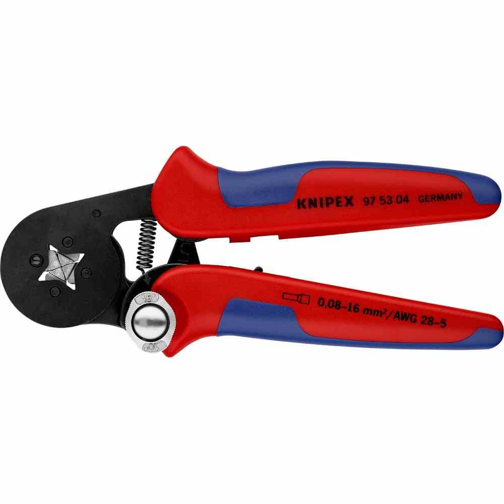 KNIPEX   Kerbzange, mechanisch, Aderendhülsen, 0,08-10mm², Kerbung