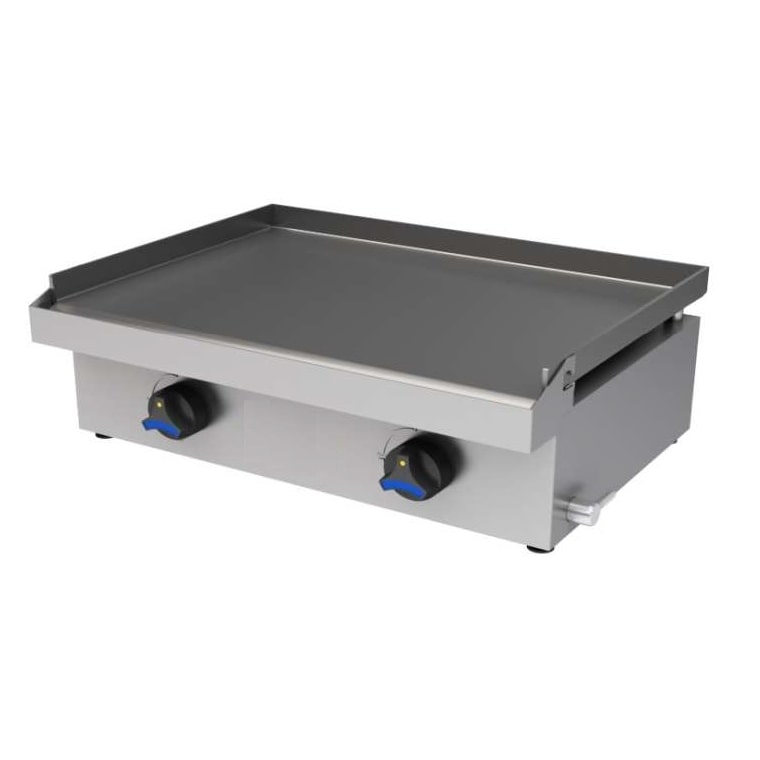 Plancha asar a gas especial hosteleria bar Placa 8 mm. Largo 60 cm. YOSTIN®