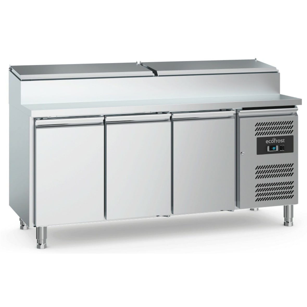 Saladette Réfrigérée Positive 420 LTR - 3 portes - Combisteel